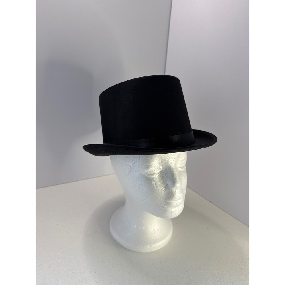 Spirit Halloween Black Top Hat Adult One Size Formal Costume Accessory 01223791
